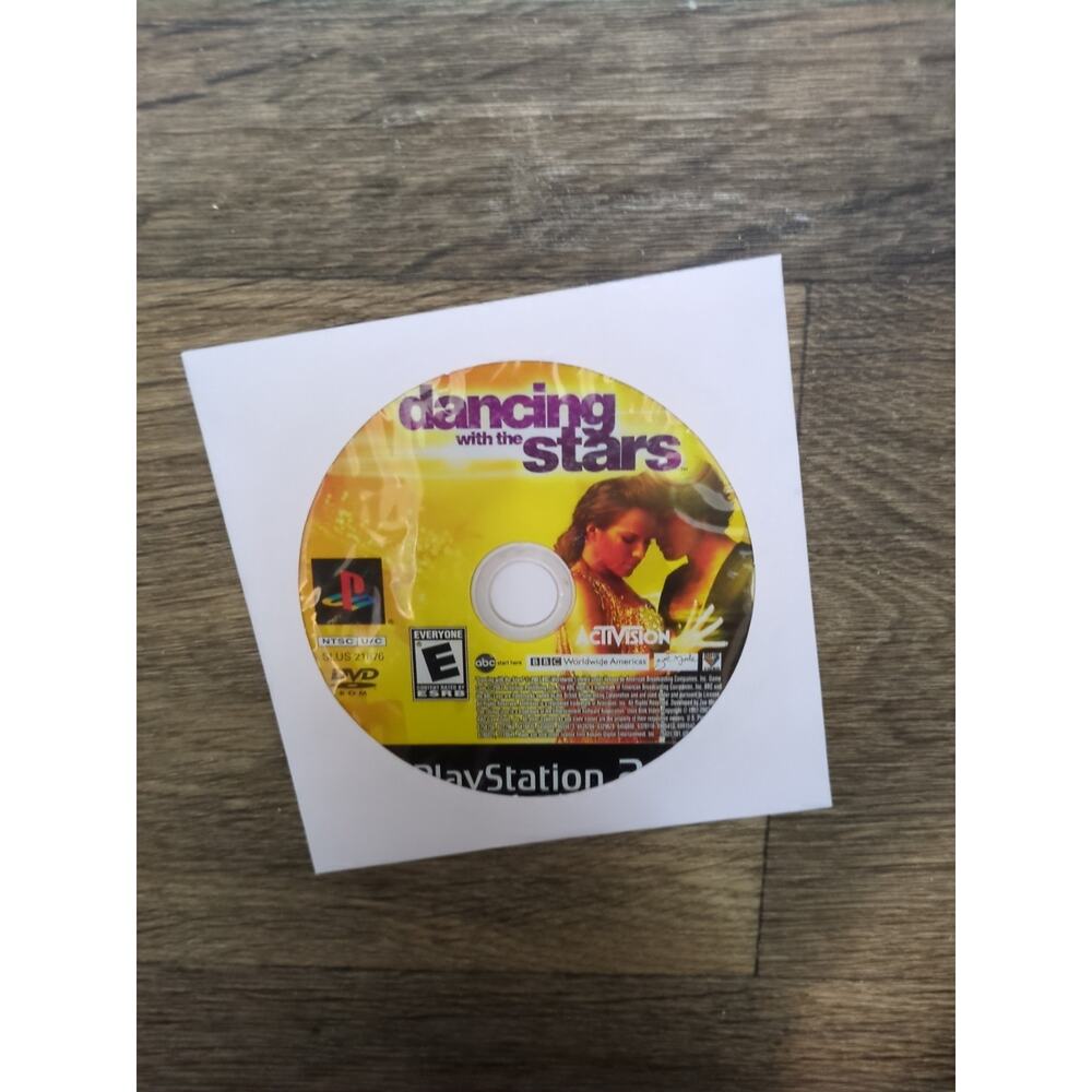 Dancing With the Stars (Sony PlayStation 2, 2007) Disc Only
